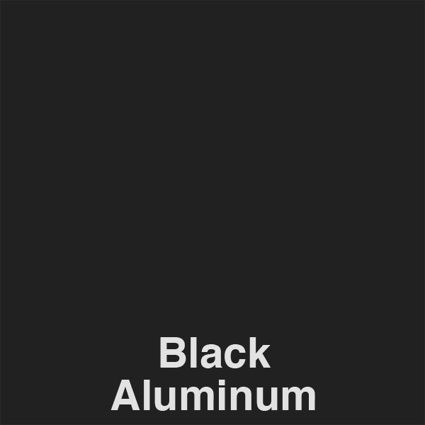 Black Aluminum Color