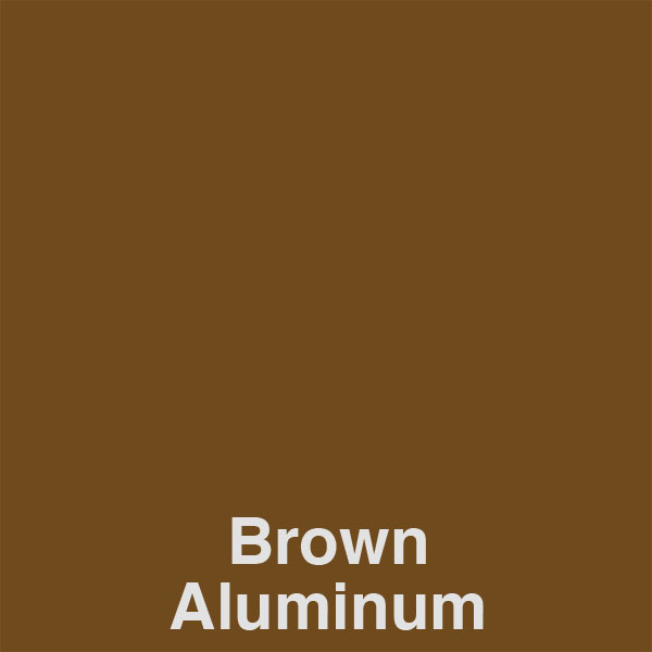 Brown Aluminum Color