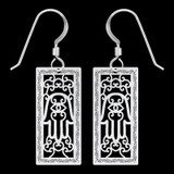 Hamsa Earrings