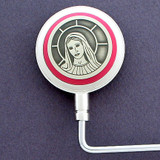Virgin Mary Design Religious Purse Hook