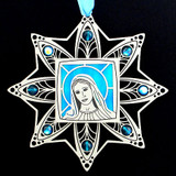 Virgin Mary Christian Ornaments