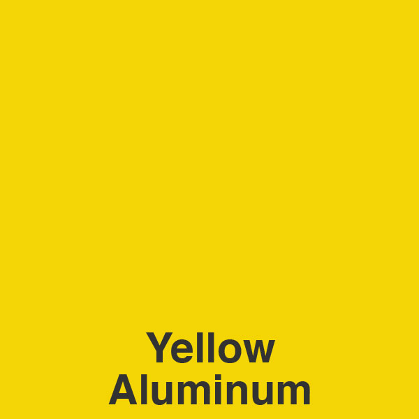 Yellow Aluminum Color